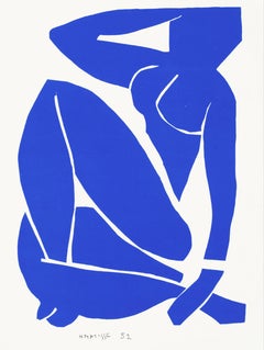 Henri Matisse, Blue Nude IX, from Last Works of Matisse, 1958 (after)