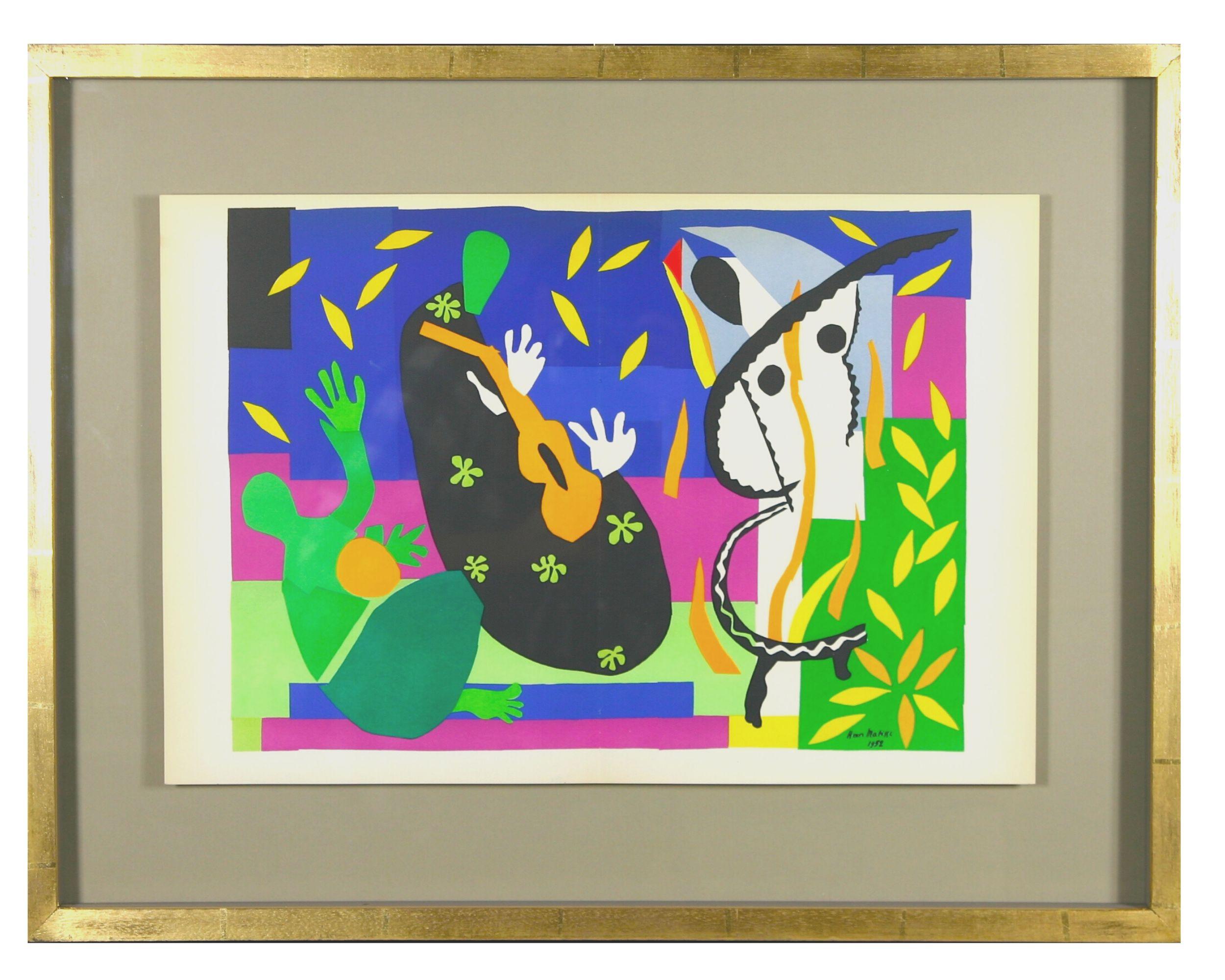 "La Tristesse du Roi"  - Print by Henri Matisse