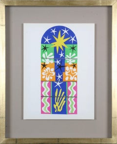 Henri Matisse: Colour Lithographs after the Cut-Outs, Framed Print, 1958