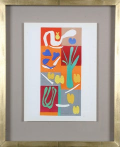 Henri Matisse: Colour Lithographs after the Cut-Outs, Framed Print, 1958 