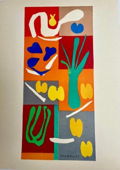 Henri Matisse: Colour Lithographs after the Cut-Outs, Framed Print, 1958