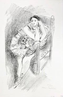Henri Matisse, D.483 (Dancer on Wooden Armchair) from Dix Danseuses, 1927