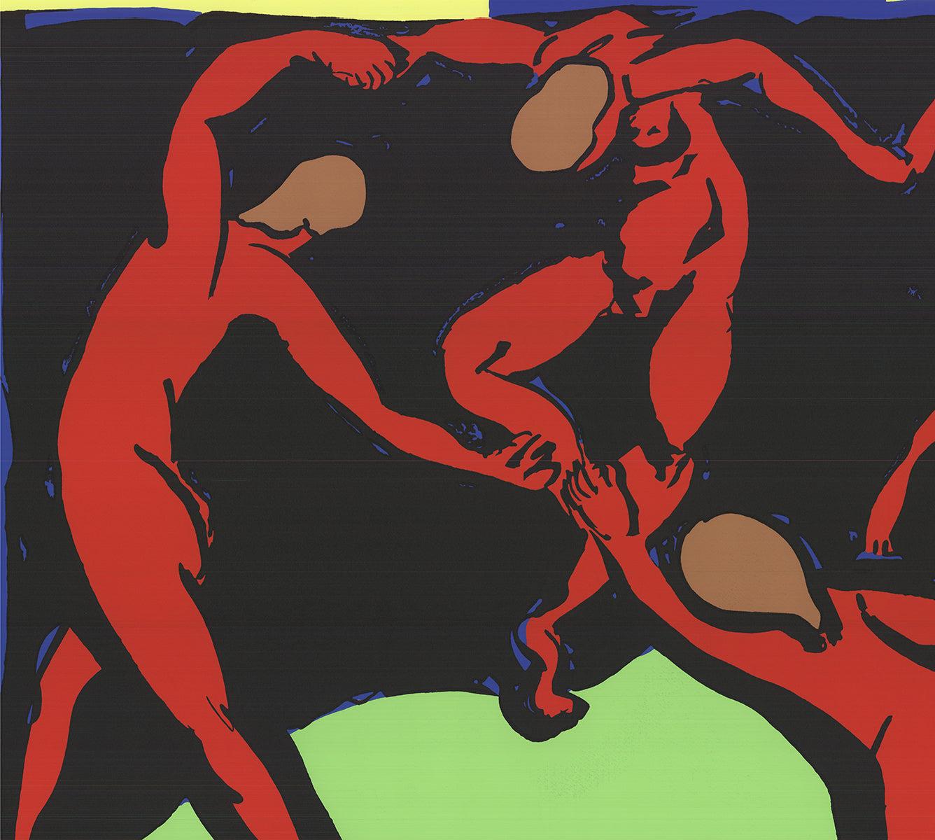 Henri Matisse 'Danse' Serigrafía Primera Edición Vintage 1