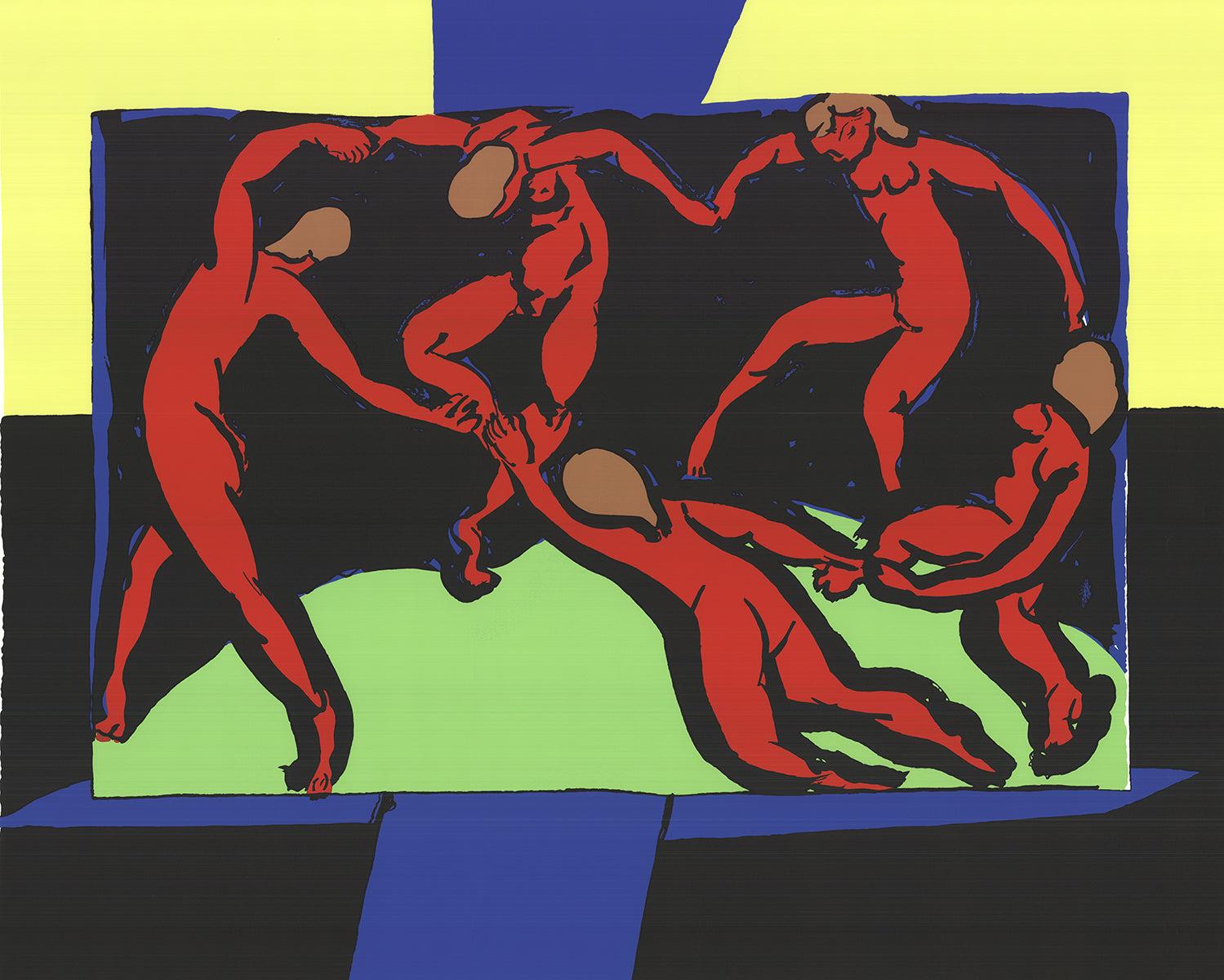Henri Matisse 'Danse' Serigrafía Primera Edición Vintage 3
