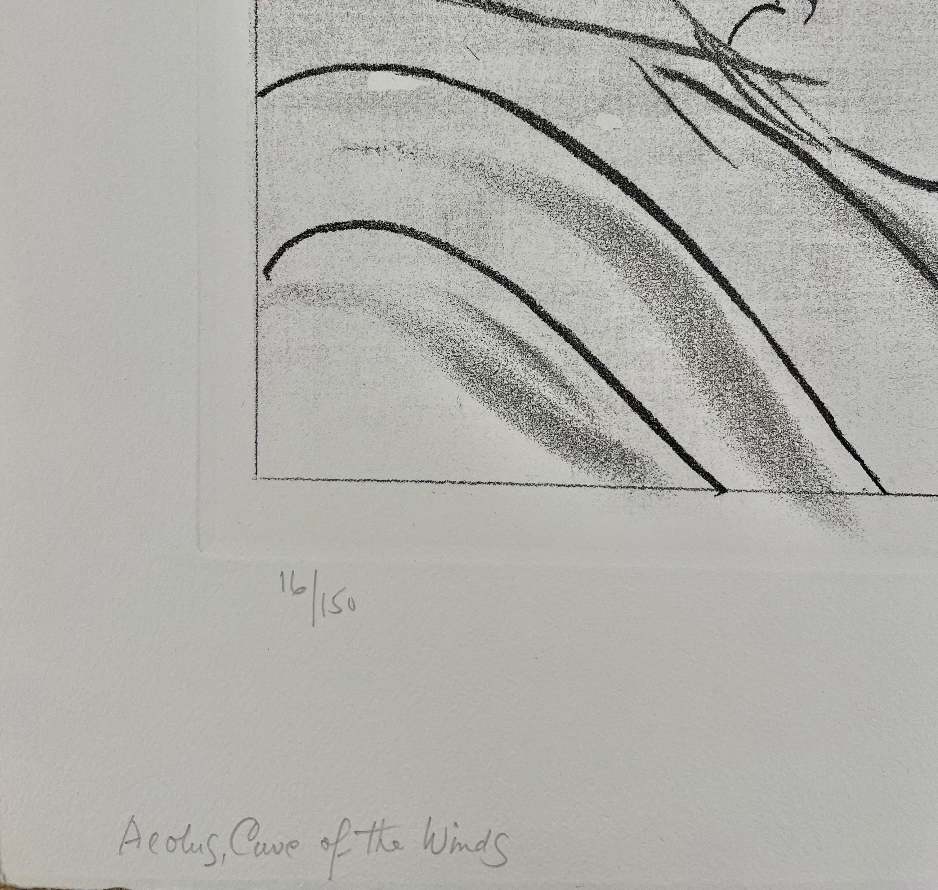 Henri Matisse Henri Matisse, "Aeolus, Cave of the Winds, " original