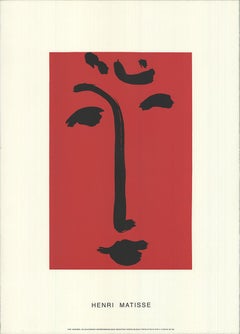 Vintage Henri Matisse 'Face-Mask' 1994- Serigraph