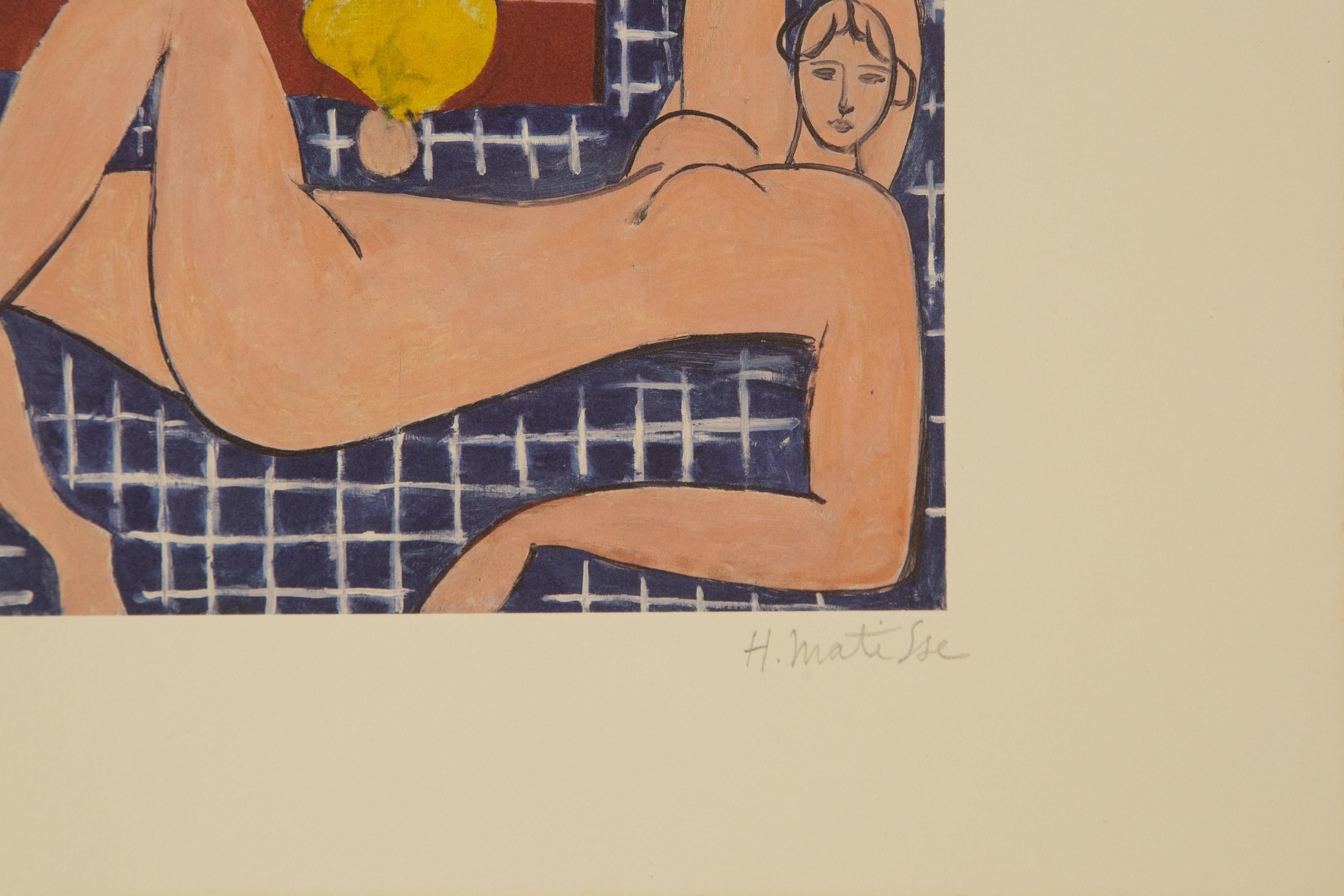 Henri Matisse ( French, 1869 - 1954 ) Portrait Limited Edition Etching For Sale 3