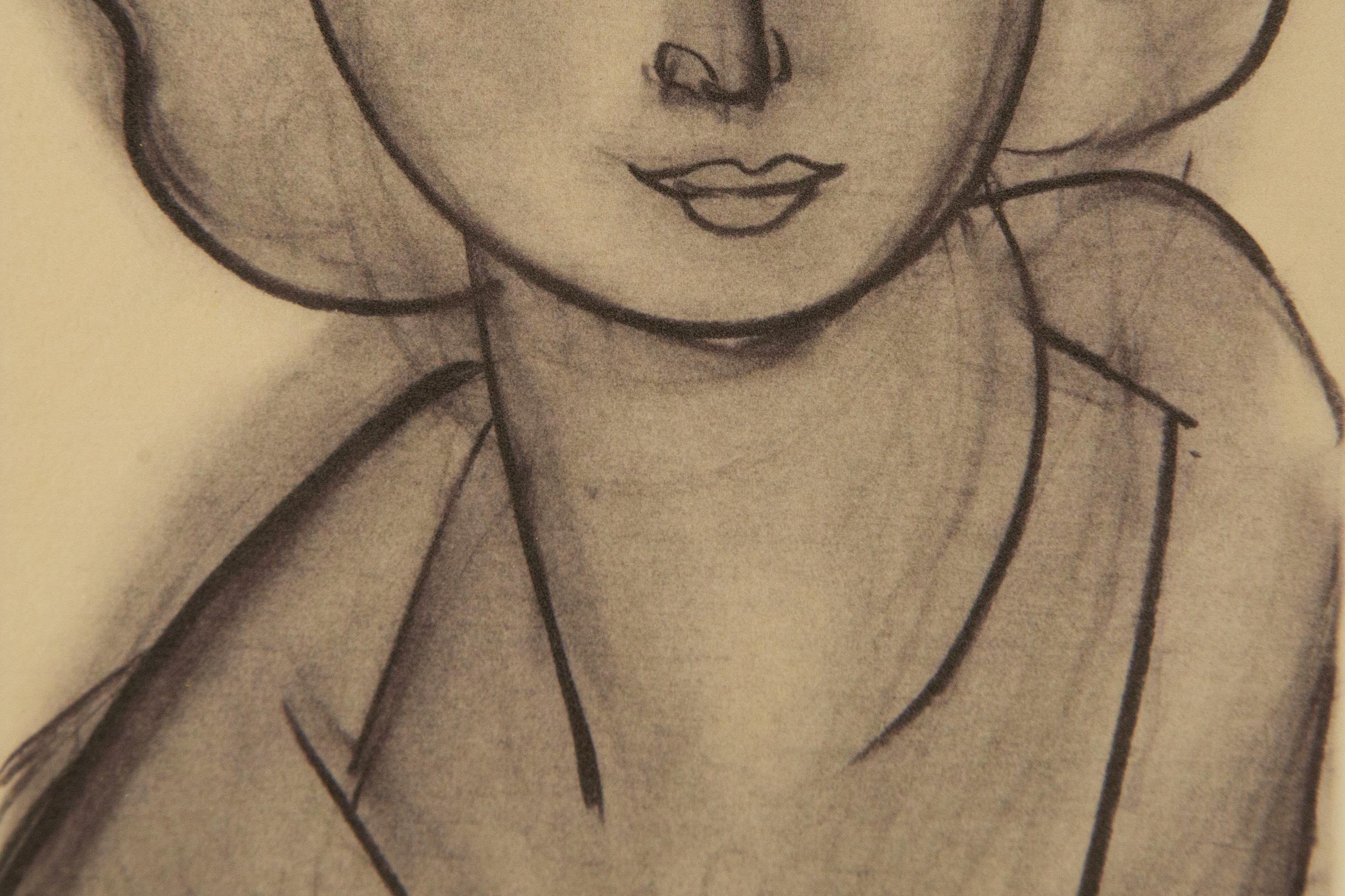 Henri Matisse ( French, 1869 - 1954 ) Portrait Limited Edition Etching For Sale 5