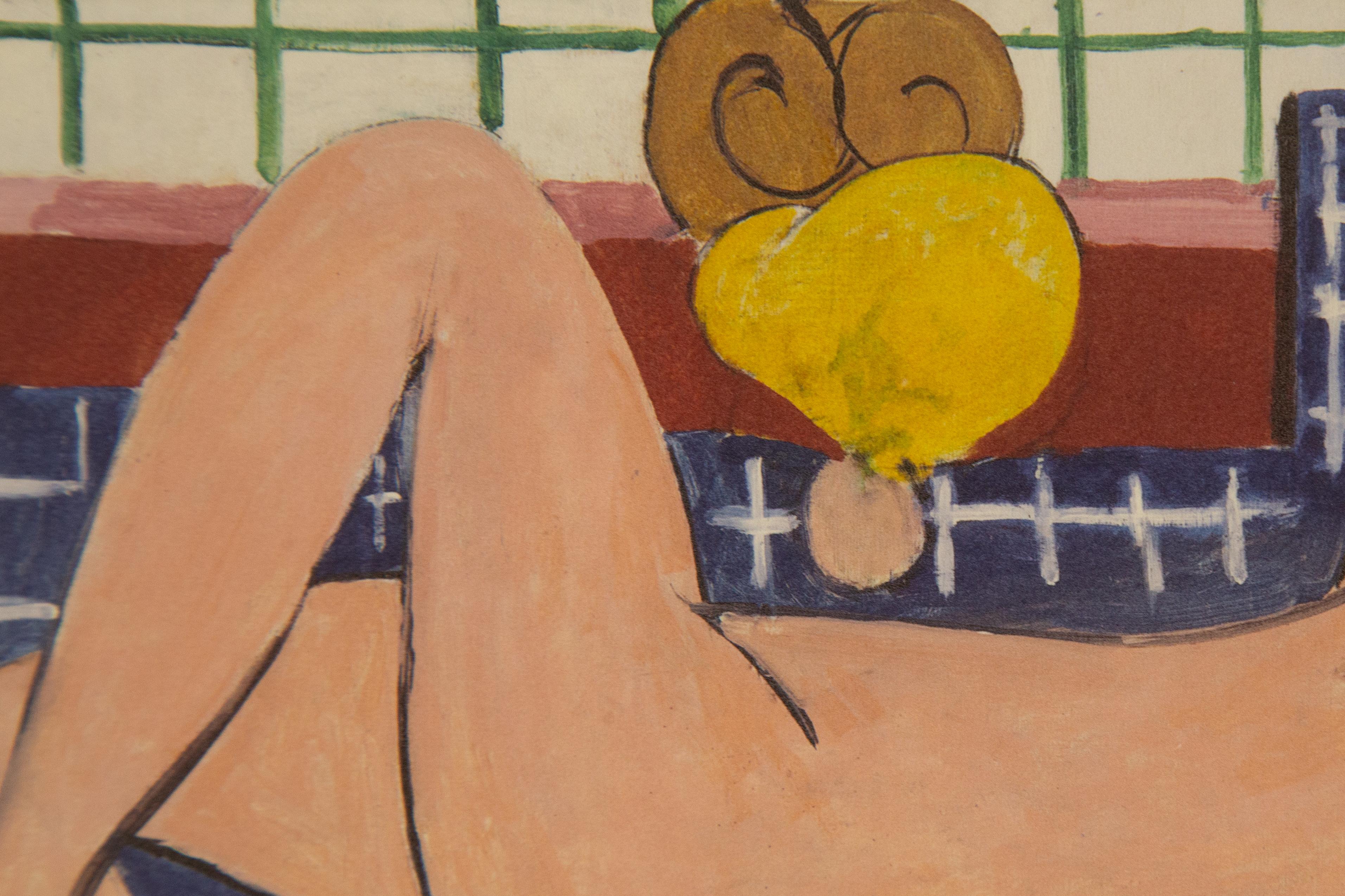 Henri Matisse ( French, 1869 - 1954 ) Portrait Limited Edition Etching For Sale 5