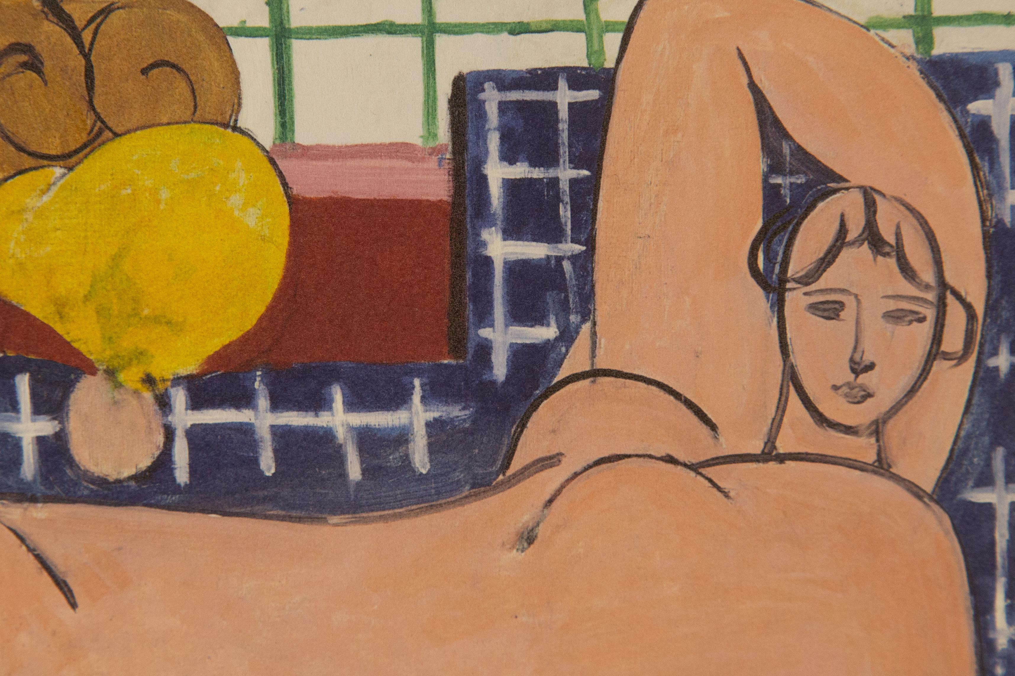 Henri Matisse ( French, 1869 - 1954 ) Portrait Limited Edition Etching For Sale 6