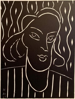 Linocut de Henri Matisse, La Lance on Amorosart