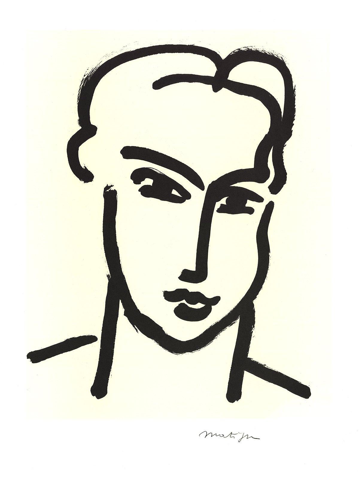 Henri Matisse 'Grande Tete De Katia' 1995