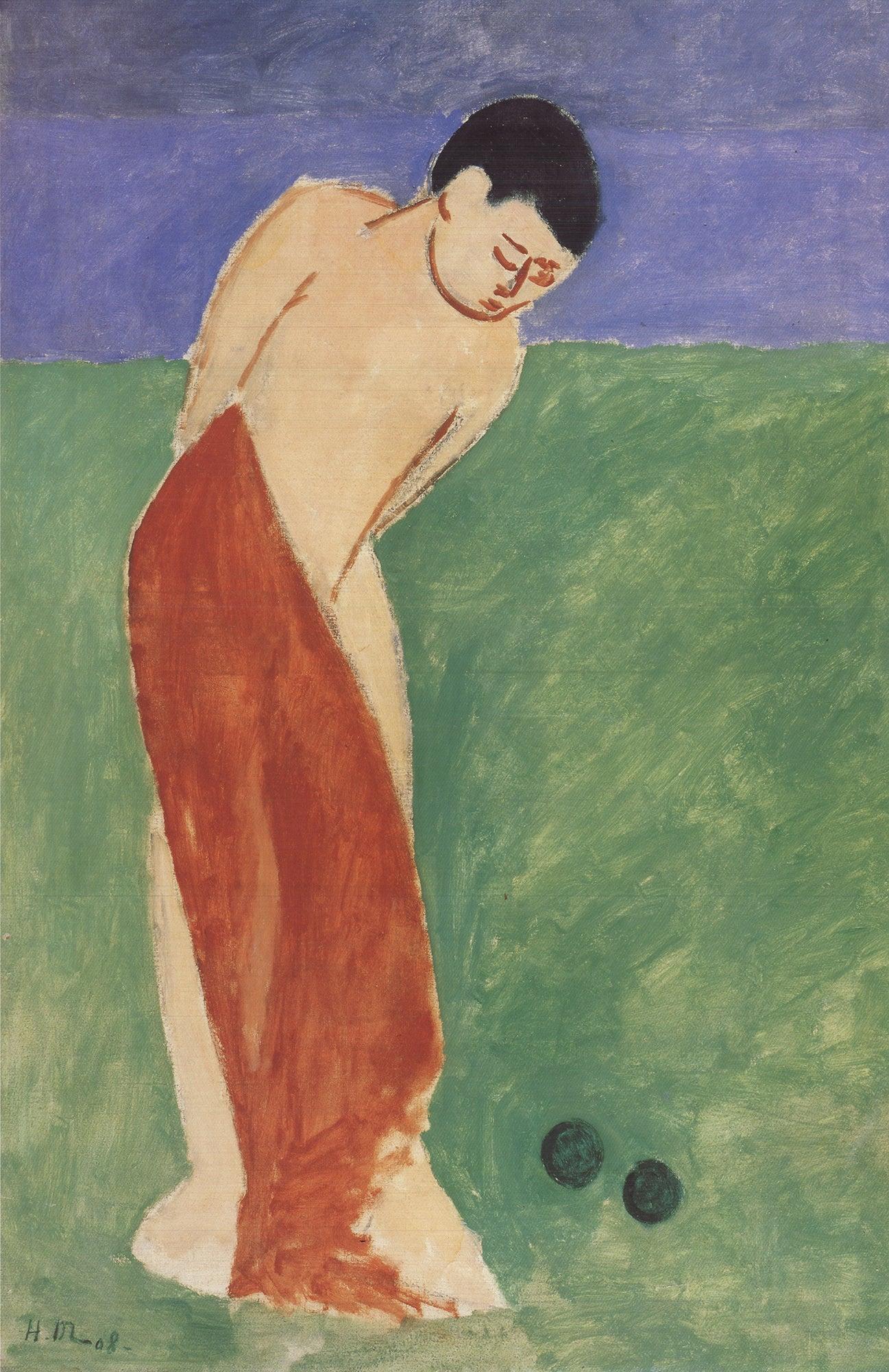 Henri Matisse 'Joueurs de Boules, 1908' 1997- Offset Lithograph For Sale 2