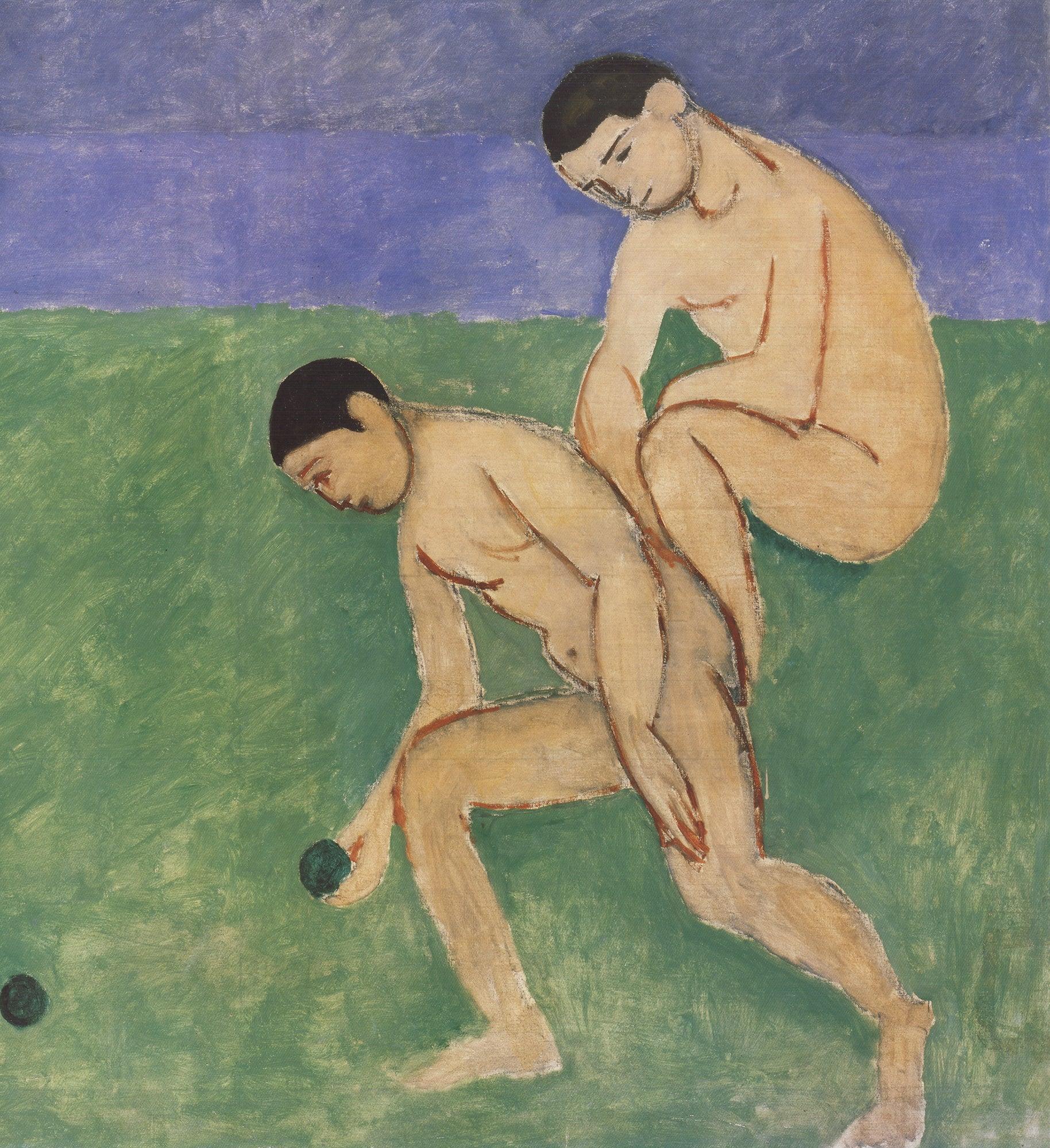 Henri Matisse 'Joueurs de Boules, 1908' 1997- Offset Lithograph For Sale 3