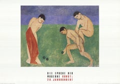 Henri Matisse „Joueurs de Boules, 1908“, Offsetlithographie „Joueurs de Boules“, 1997