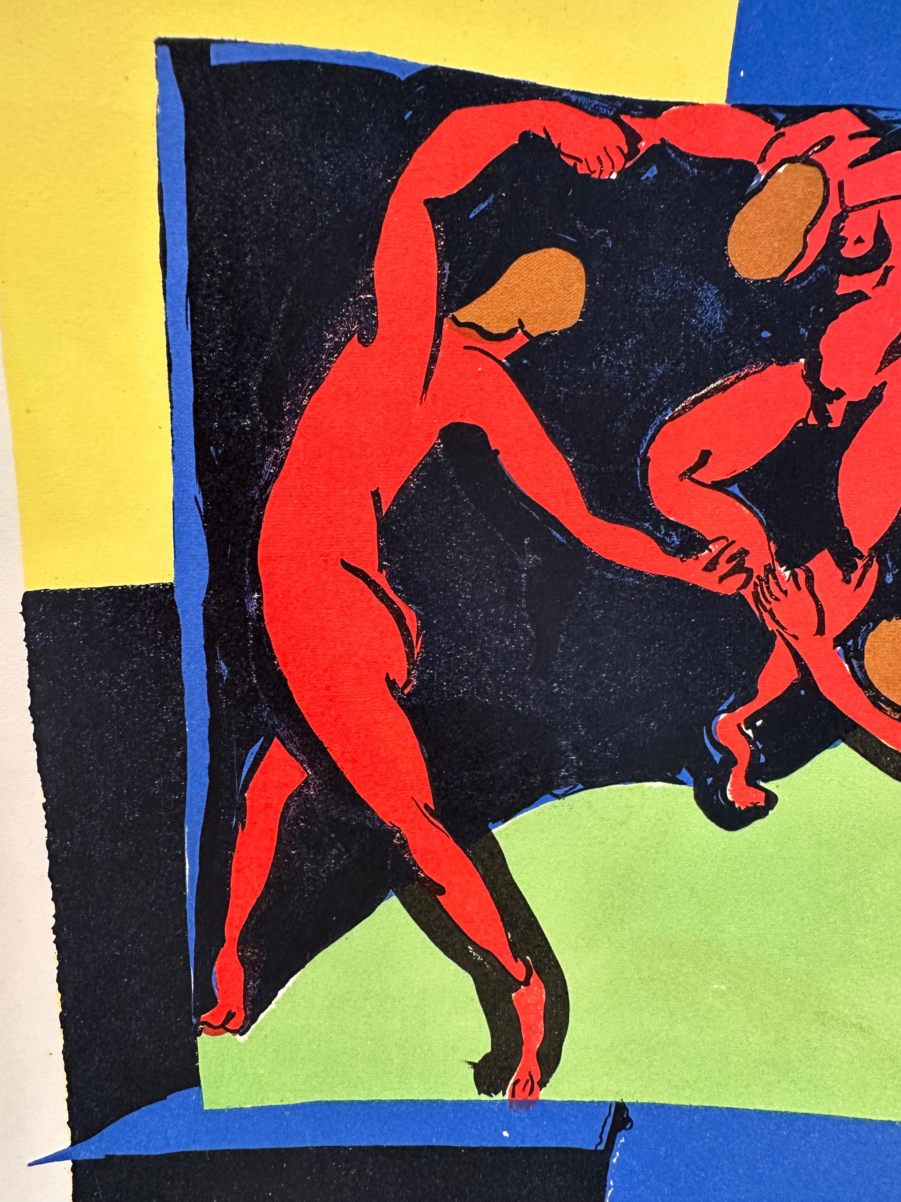 HENRI MATISSE, La Danse, 1938 - Print Moderno di Henri Matisse