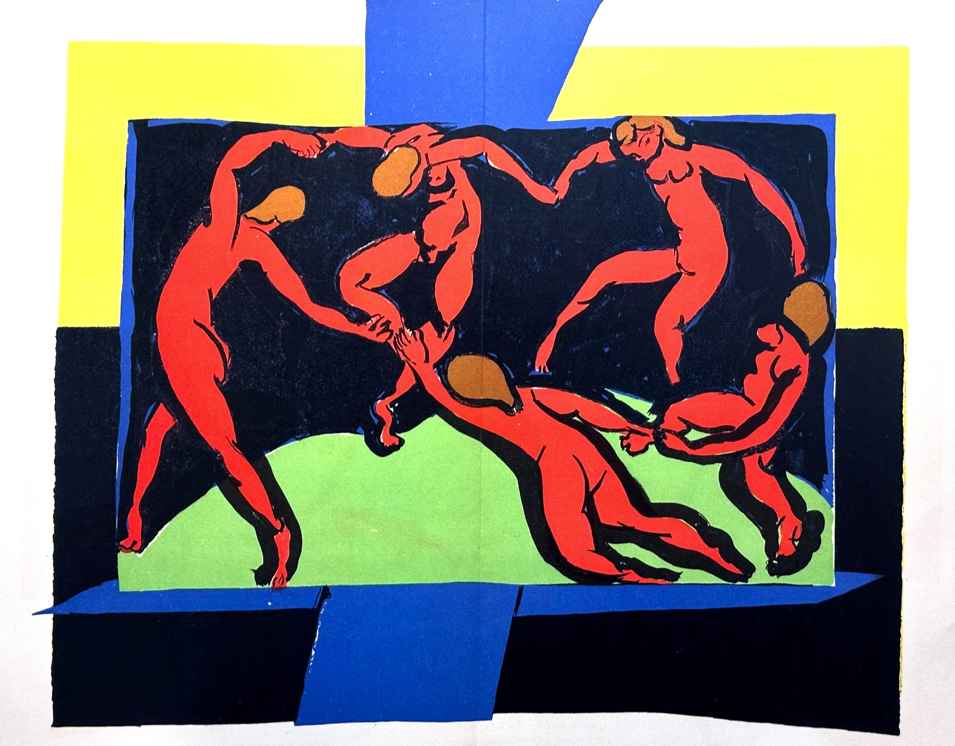 Figurative Print di Henri Matisse - HENRI MATISSE, La Danse, 1938