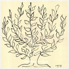 Henri Matisse « Le Buisson - Platane » 2016- Lithographie
