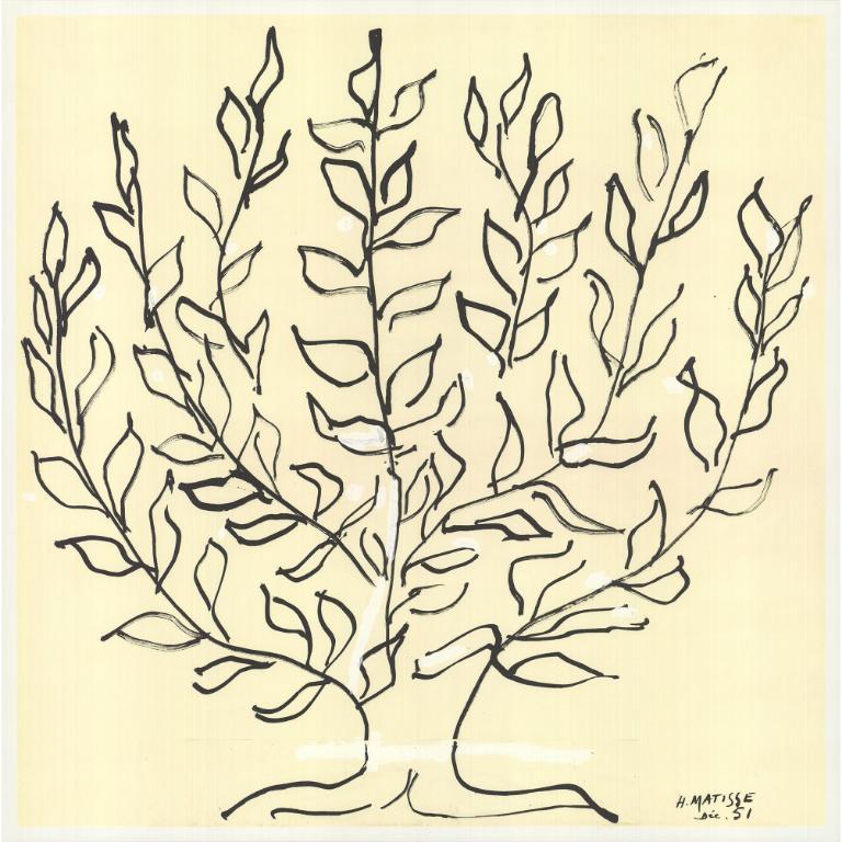 Henri Matisse 'Le Buisson - Platane' 2016- Lithograph