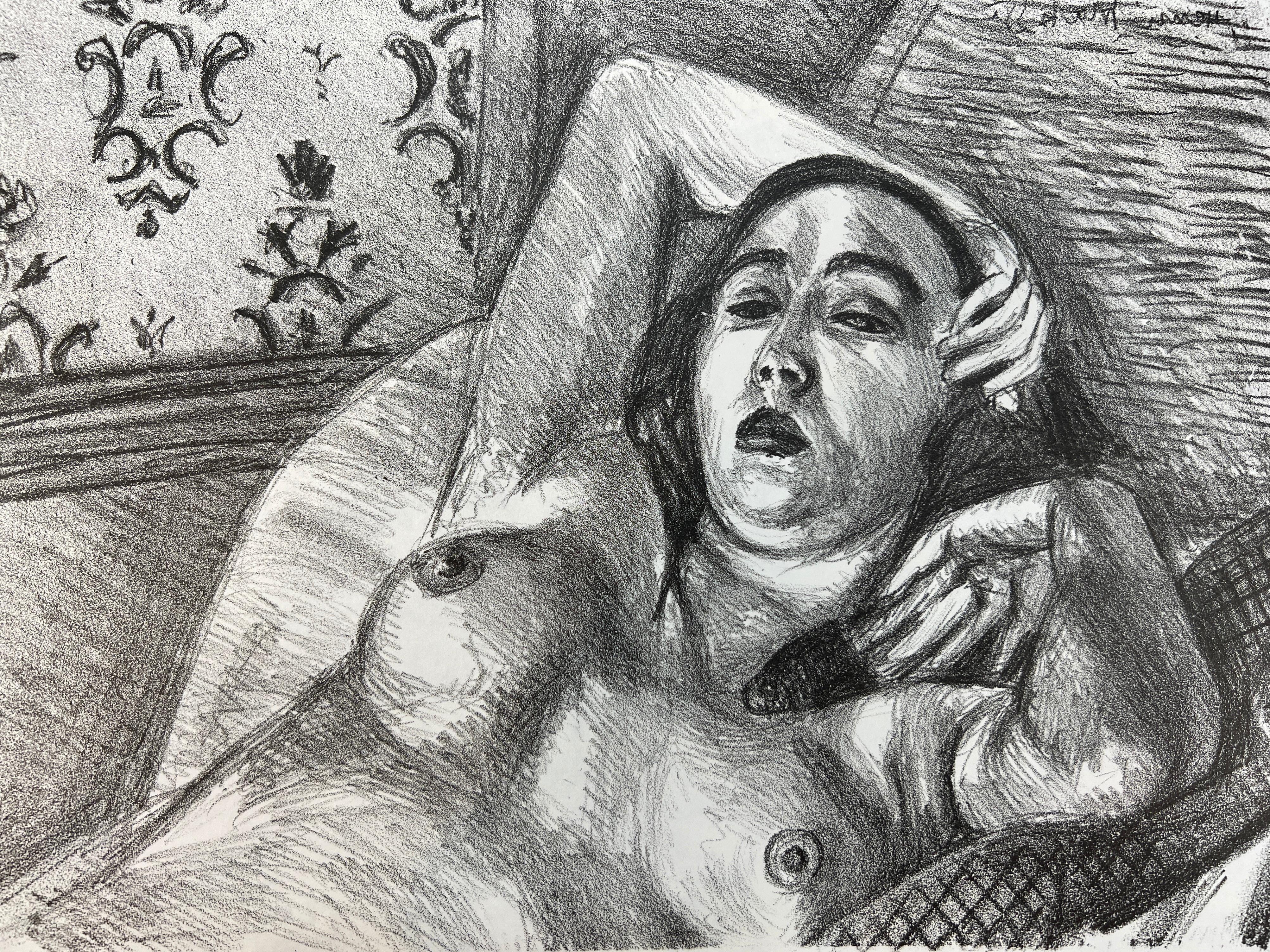 Henri Matisse Le Repos du modle - Lithographie signée à la main - 1922 3