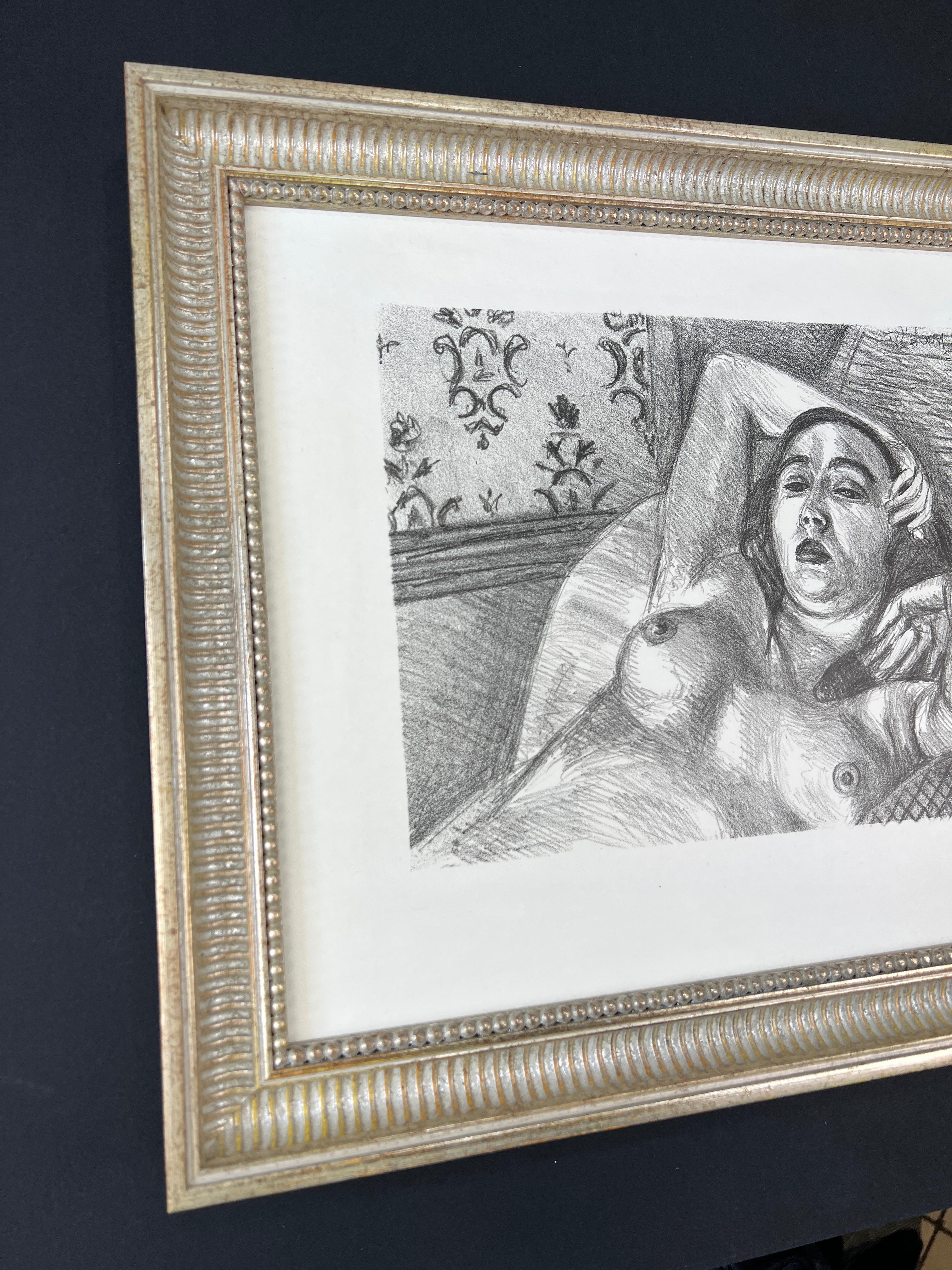 Henri Matisse Le Repos du modle - Lithographie signée à la main - 1922 6