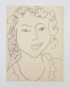 Henri Matisse Lithograph, 1972, D'Apres Longus from Poesies Antillaises