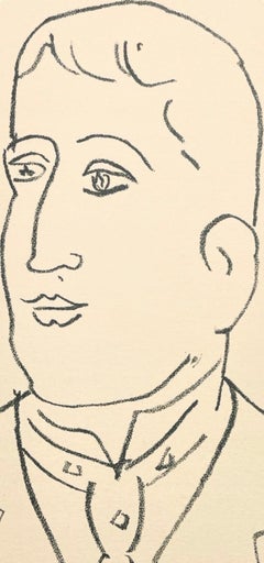 Henri Matisse, Lithograph III, from Apollinaire, 1952