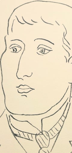 Henri Matisse, Lithograph IV, from Apollinaire, 1952