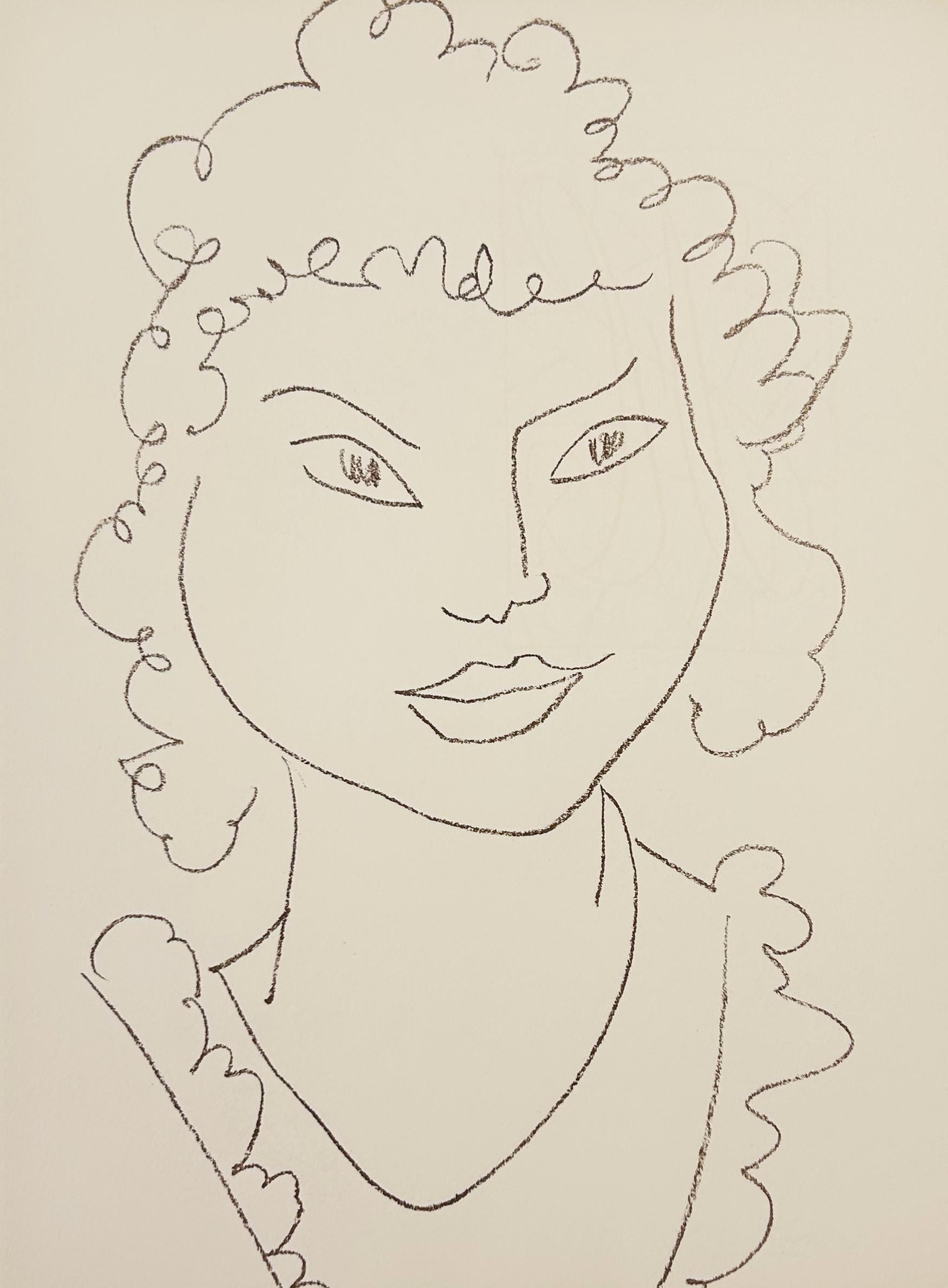 En Rade, aus Poesies Antillaises – Print von Henri Matisse