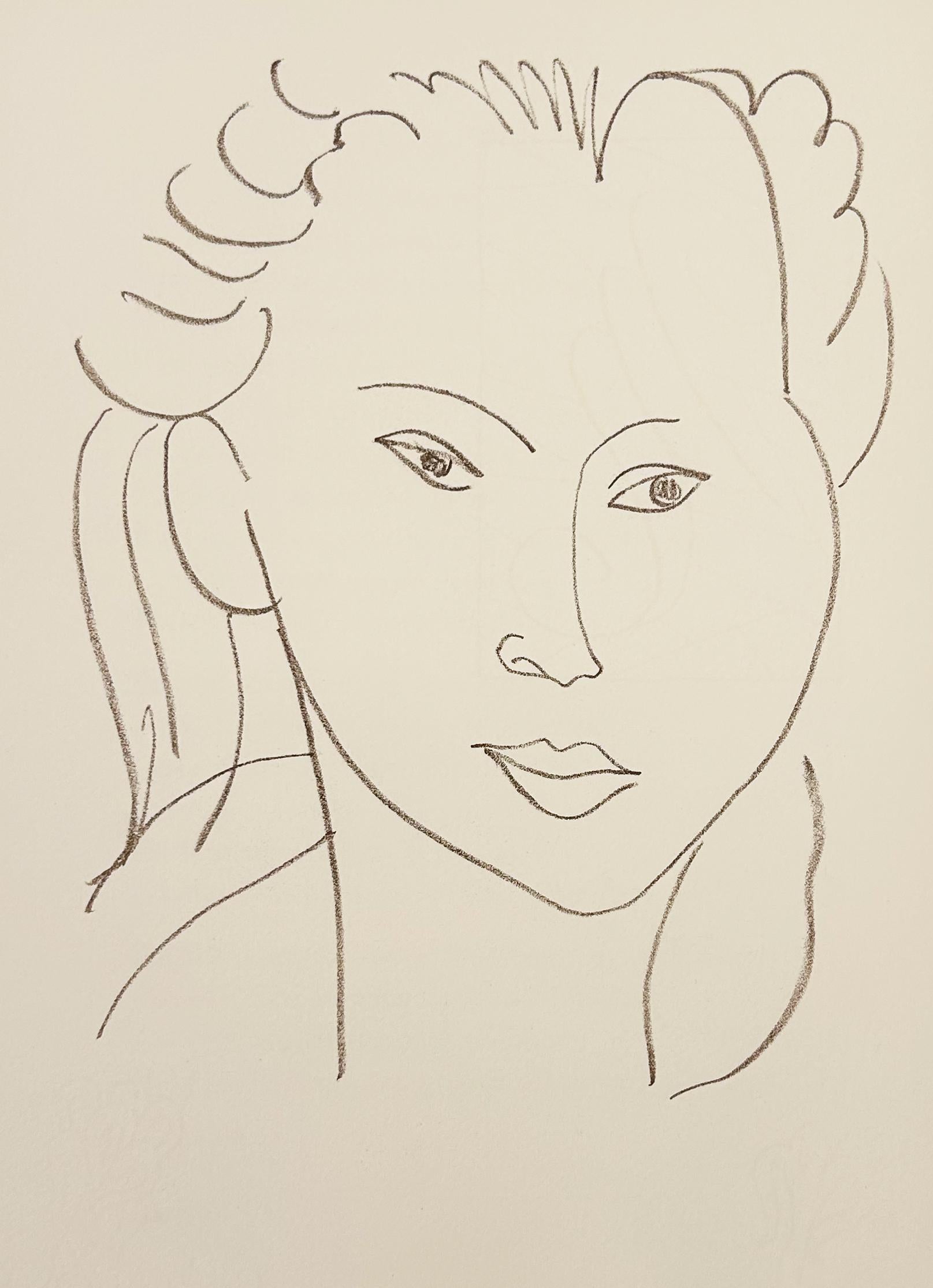 Henri Matisse Lithograph Print, 1972, Iles from Poesies Antillaises