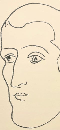 Henri Matisse, Lithograph V, from Apollinaire, 1952