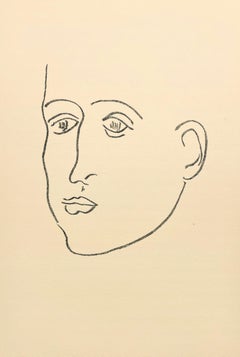 Henri Matisse, Lithograph VI, from Apollinaire, 1952