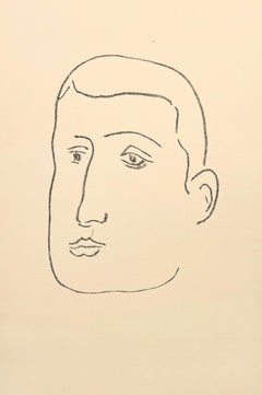 Henri Matisse, Lithograph I, from Apollinaire, 1952