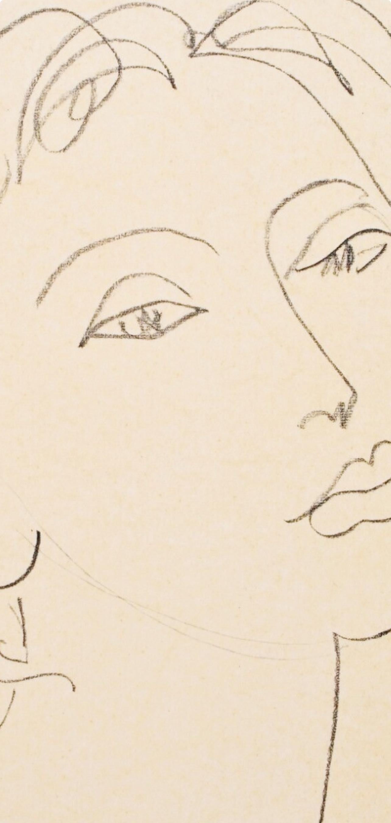 Henri Matisse, Miss D.A., from Portraits by Henri Matisse, 1954 (after) For Sale 2