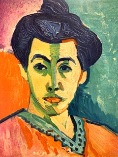 Henri Matisse, Mrs. Matisse, from Portraits by Henri Matisse, 1954 (after)
