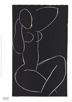 Retro Henri Matisse 'Nu Assis I' 1989- Serigraph