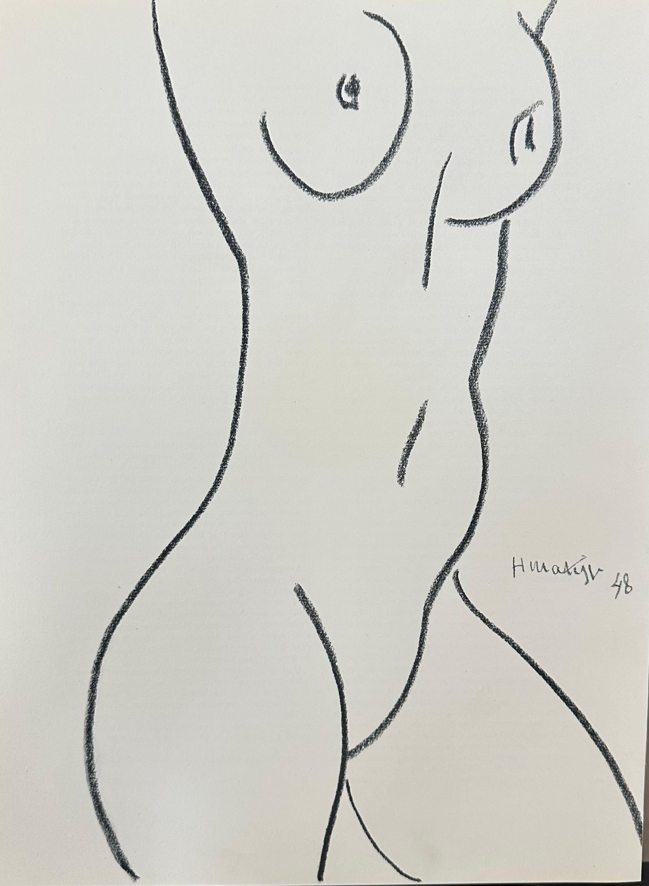 Henri Matisse, Nude I, lithograph