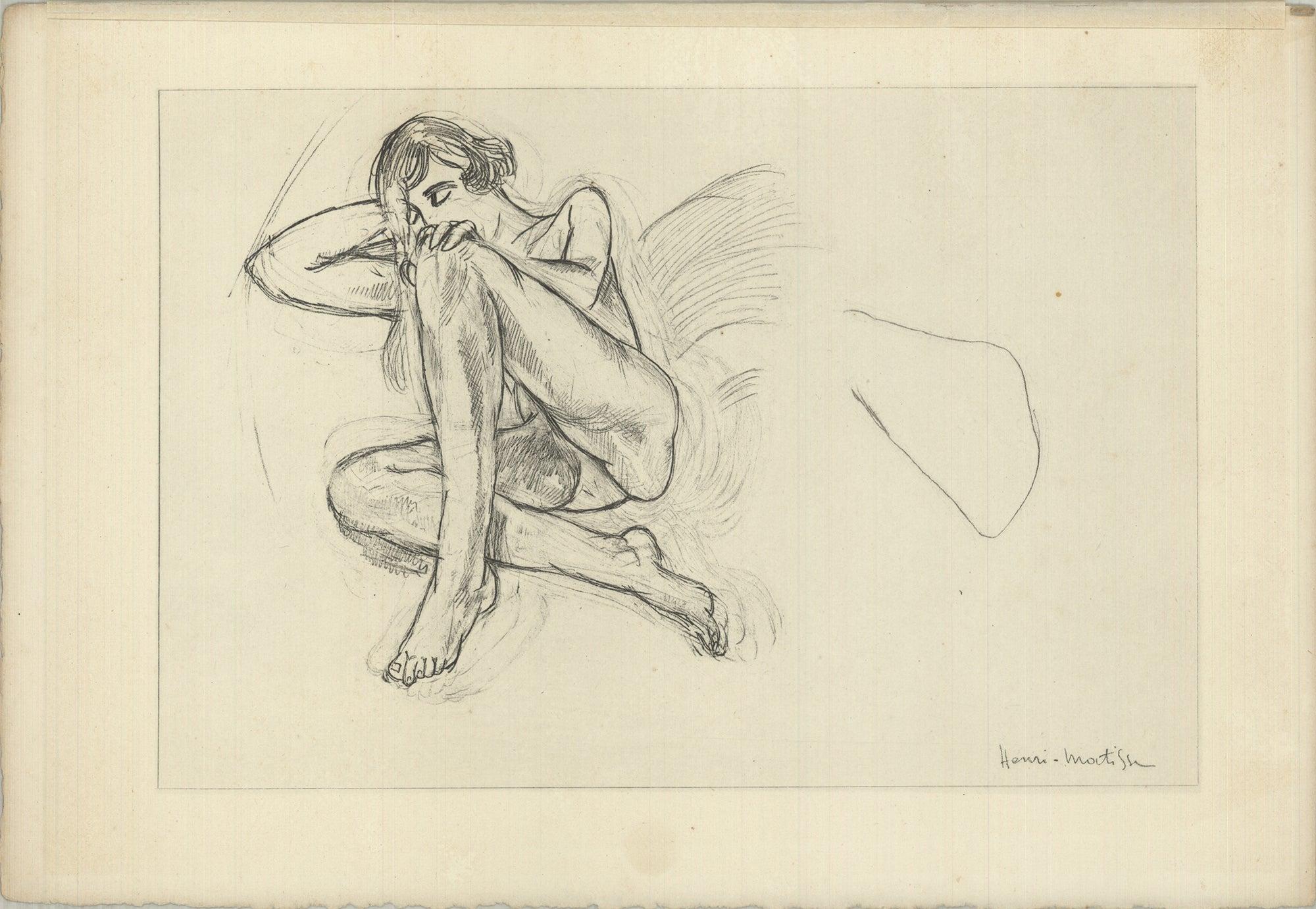 HENRI MATISSE Planche XXXVIII, 1920 - Print by Henri Matisse
