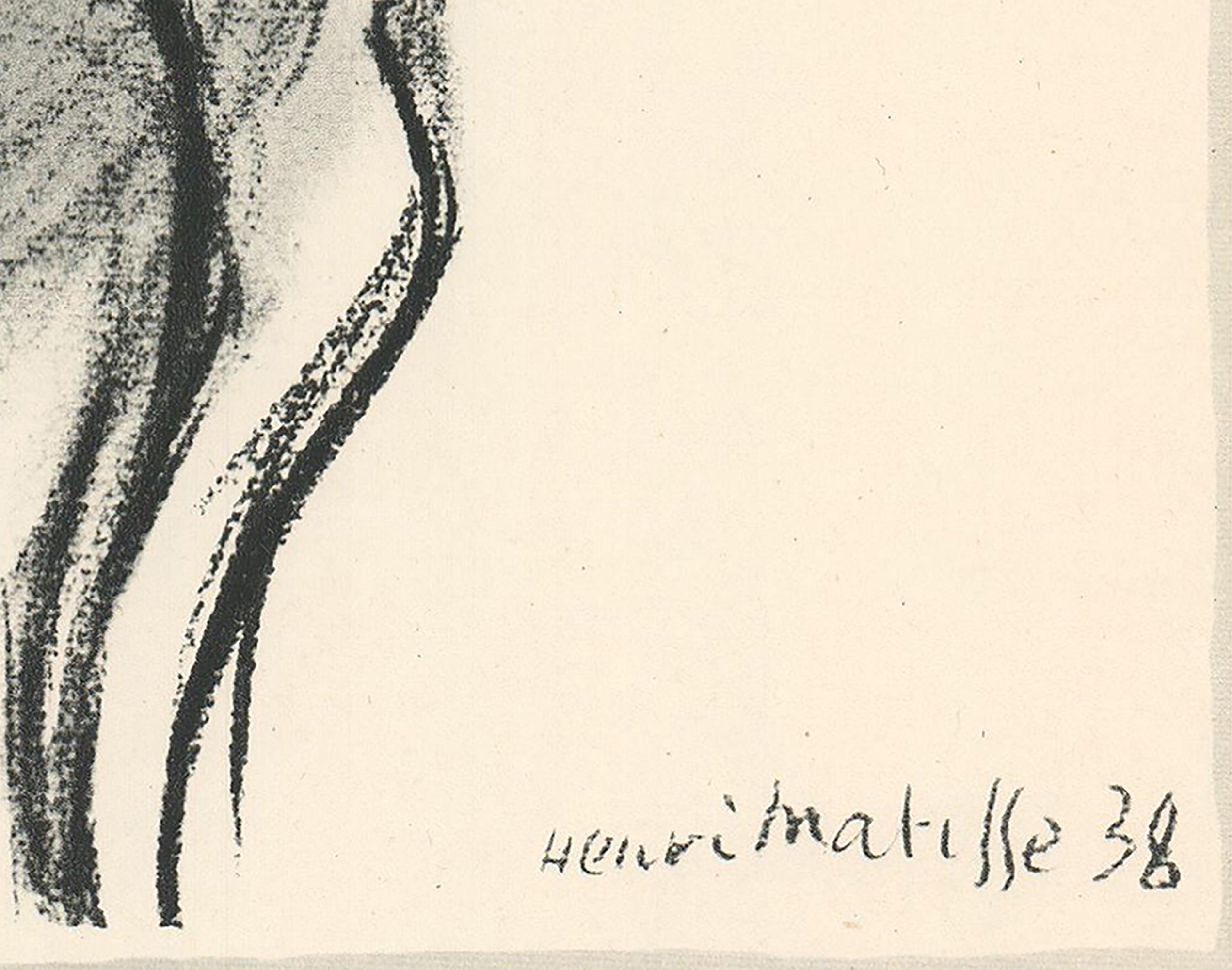 Henri Matisse 'Portrait IV' 1952 im Angebot 3