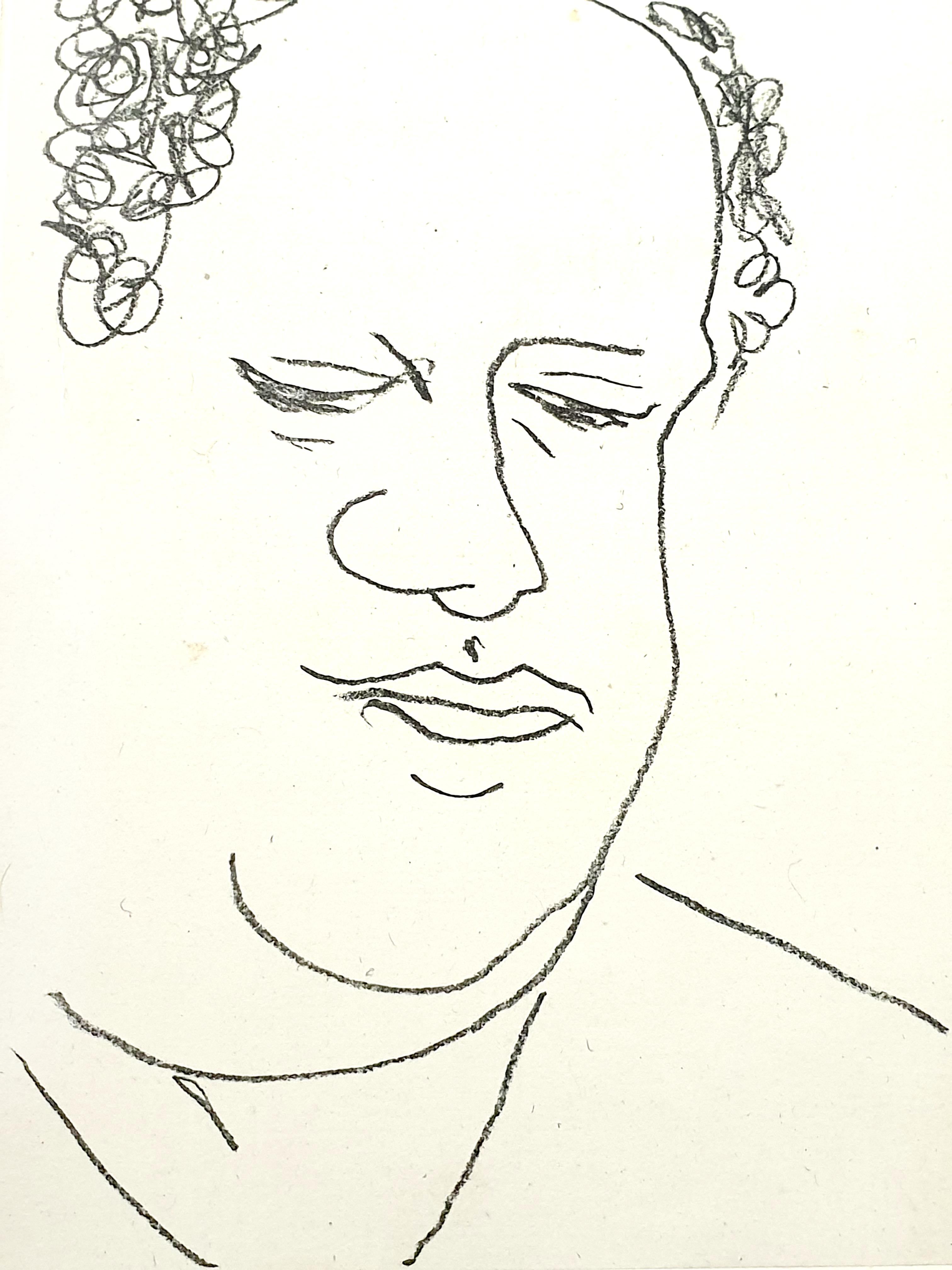 Henri Matisse - « Portrait de Ren Leriche » (Portrait de Ren):: 1