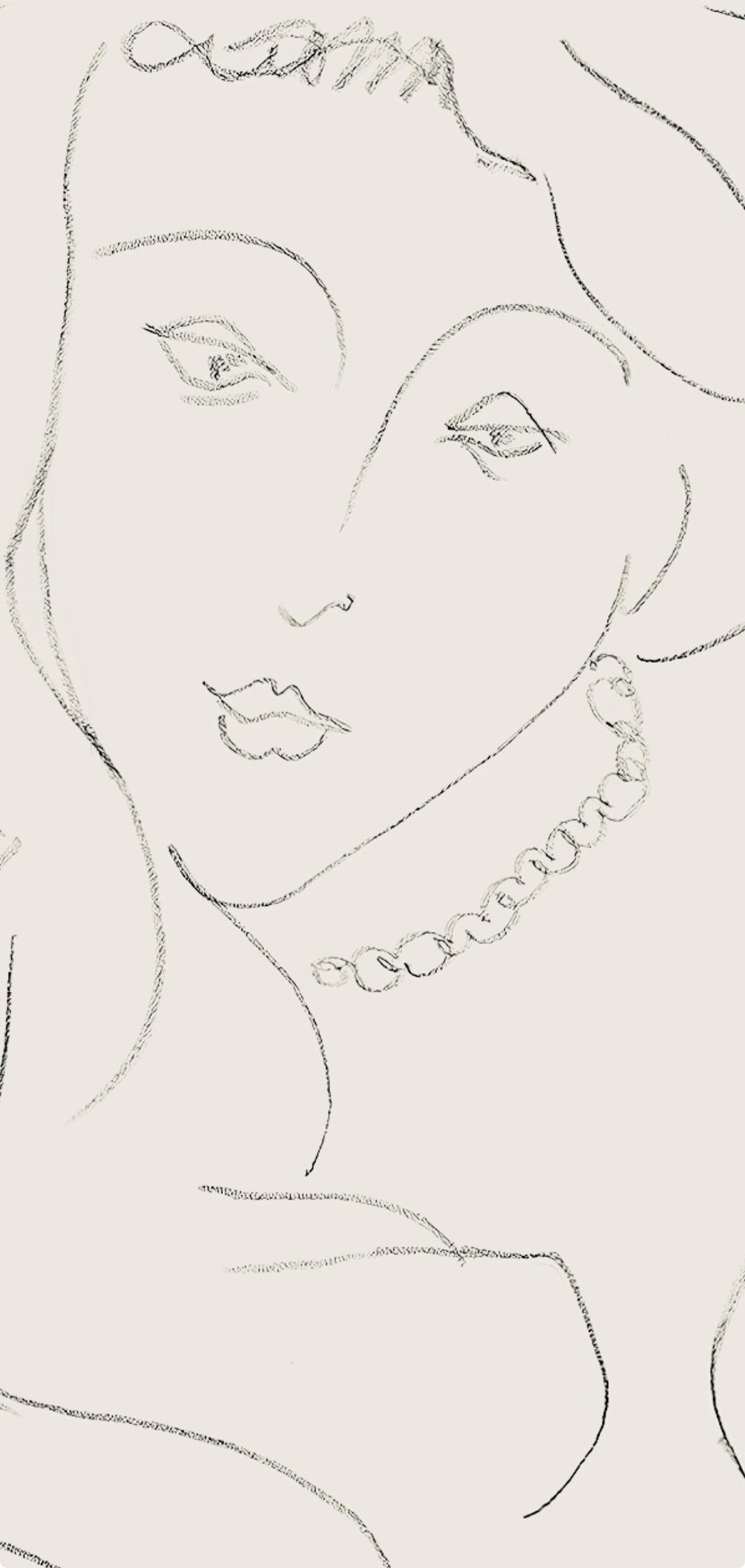 Henri Matisse, Series L, Var. 13, Drawings, Themes and Variations, 1943 (after) For Sale 3