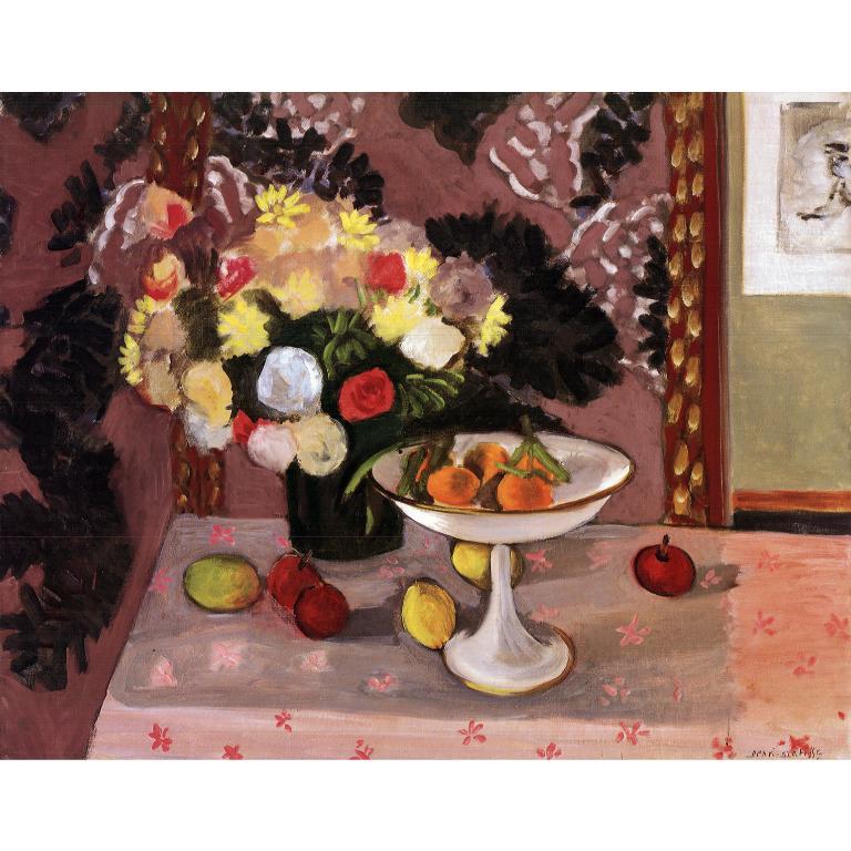 Henri Matisse 'Naturaleza muerta: Ramo y Compotier' 2003- Litografía offset en venta 1