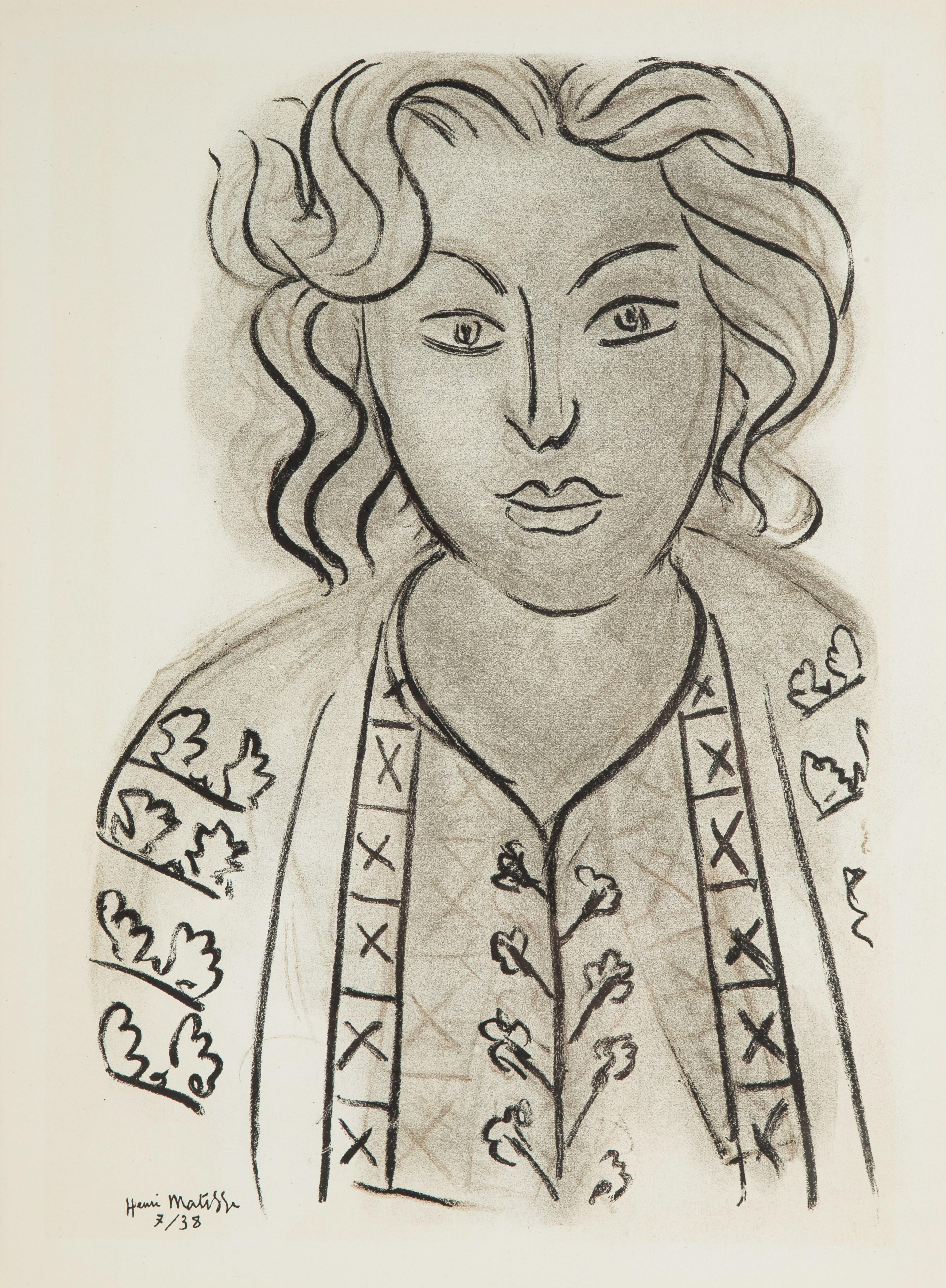 Henri Matisse, The Romanian Blouse, from Verve, Revue Artistique, 1939 For Sale 4