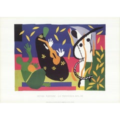 Vintage Henri Matisse 
The Sadness of the King
 1997- Offset Lithograph