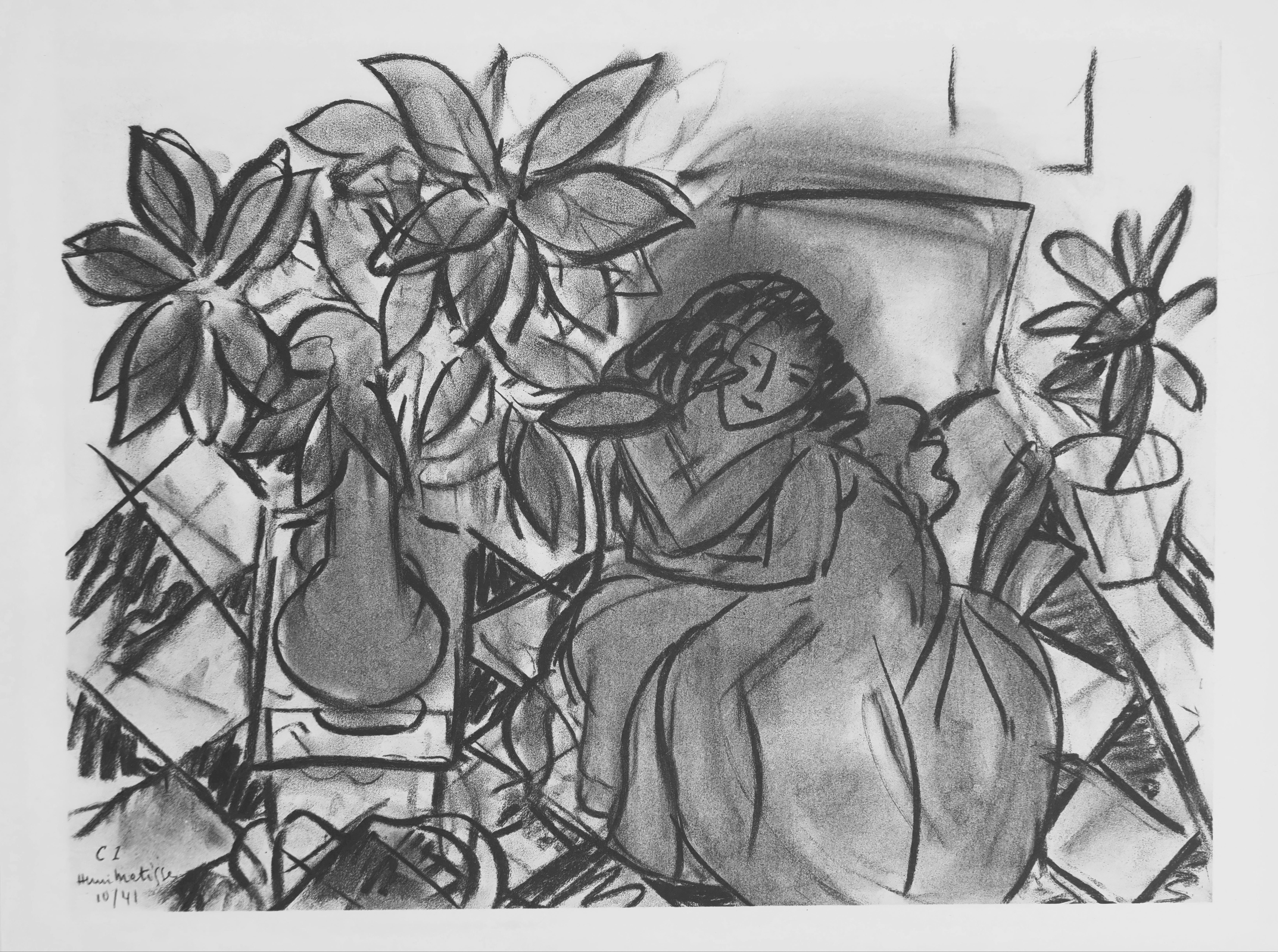 Henri Matisse, Theme C 1, from Themes and Variations, 1943 (after)