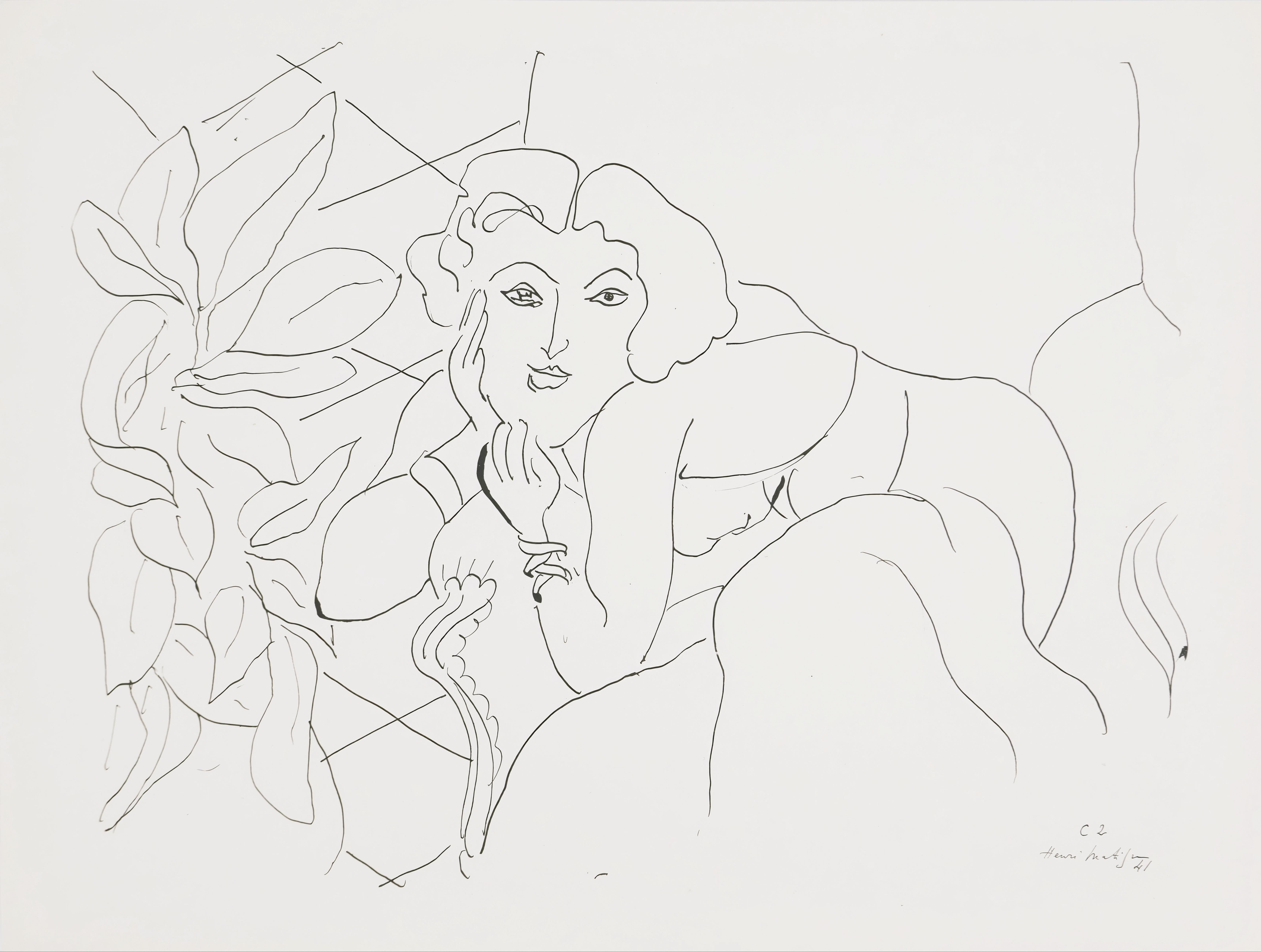 Title: Theme C 2
Year: February 7, 1943
Medium: Collotype on vélin pur fil paper
Size: 10.04 x 13.15 inches
Condition: Very good
Inscription: Signed in the plate, unnumbered
Publisher: Martin Fabiani, éditeur, Paris
Printer: Georges Duval,