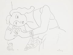 Henri Matisse, Thème C 6, extrait de « Thèmes et variations », 1943 (after)