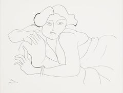 Henri Matisse, Thème D 4, extrait de « Thèmes et variations », 1943 (after) Henri Matisse