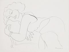 Henri Matisse, Thema D 6, aus „Themen und Variationen“, 1943 (after) Henri Matisse