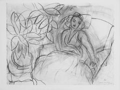 Henri Matisse, Thema E 1, aus „Themen und Variationen“, 1943 (after) Henri Matisse
